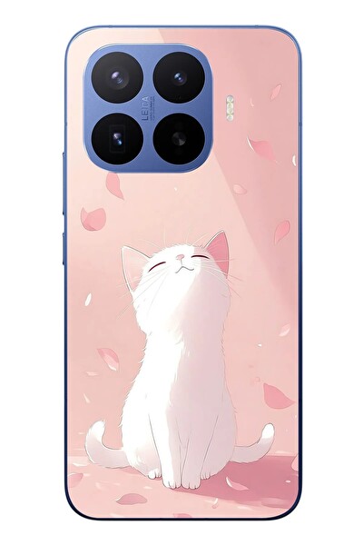 Le Balvo Xiaomi 17T Pro Uyumlu Minnoş Kedi Baskılı Silikon Kılıf