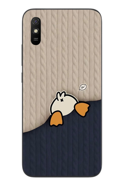 Le Balvo Redmi 9A Uyumlu Şaşkın Ördek Baskılı Silikon Kılıf