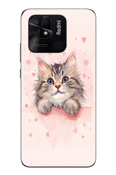 Le Balvo Redmi 10C Uyumlu Benim Kedim Baskılı Silikon Kılıf