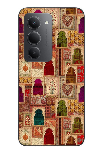 Le Balvo Redmi 15 Uyumlu Seccadeler Baskılı Silikon Kılıf