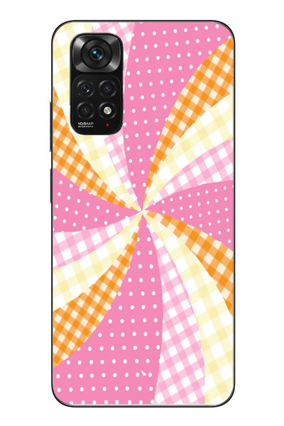 Le Balvo Redmi Note 11 - 11s Uyumlu İz Düşümleri Baskılı Silikon Kılıf