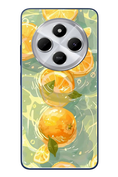 Le Balvo Redmi 14C Uyumlu Limonlar Pastel Baskılı Silikon Kılıf