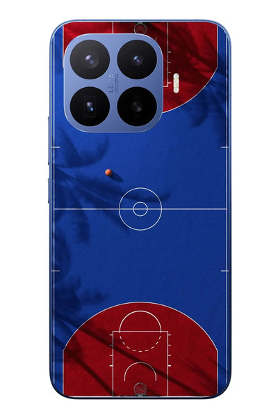 Le Balvo Xiaomi 17T Pro Uyumlu Basketbol Sahası Baskılı Silikon Kılıf
