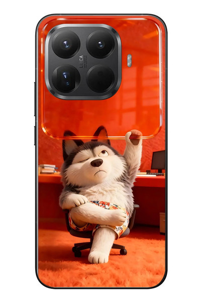 Le Balvo Xiaomi Mi 15T Pro Uyumlu Keyifli Köpek Baskılı Silikon Kılıf