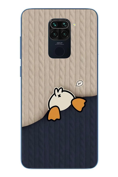 Le Balvo Redmi Note 9 Uyumlu Şaşkın Ördek Baskılı Silikon Kılıf
