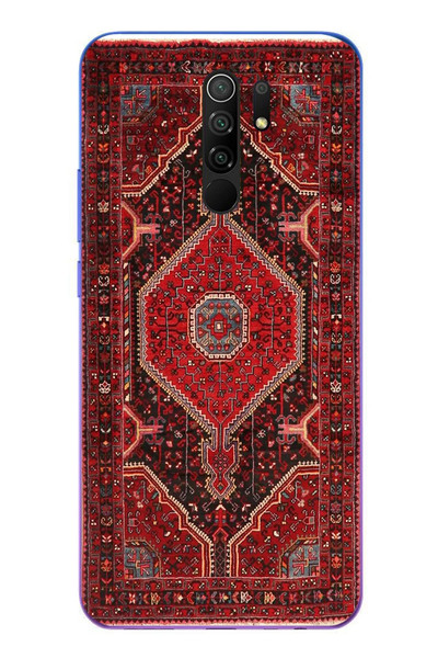 Le Balvo Redmi 9 Uyumlu Anadolu Halısı Baskılı Silikon Kılıf