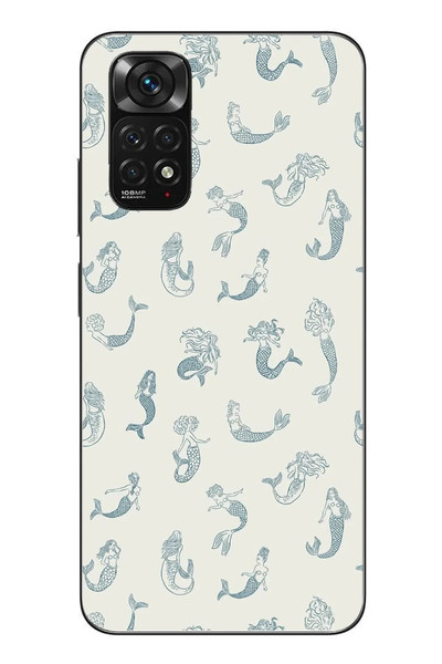 Le Balvo Redmi Note 11 - 11s Uyumlu Deniz Kızları Baskılı Silikon Kılıf