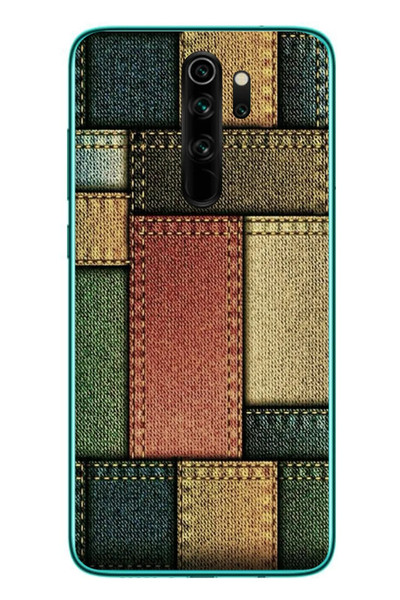Le Balvo Redmi Note 8 Pro Uyumlu Kot Cepleri Baskılı Silikon Kılıf