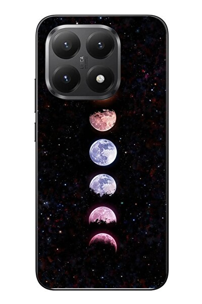 Le Balvo Xiaomi Mi 15T Uyumlu Tüm Gezegenler Baskılı Silikon Kılıf