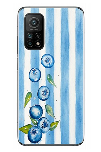 Le Balvo Xiaomi Mi 10 T Uyumlu Yaban Mersinleri Baskılı Silikon Kılıf