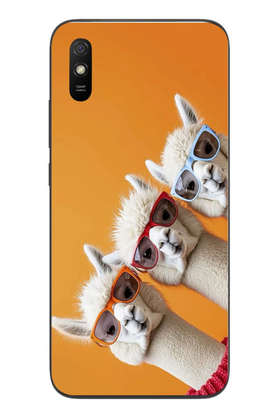 Le Balvo Redmi 9A Uyumlu Lamalar Baskılı Silikon Kılıf