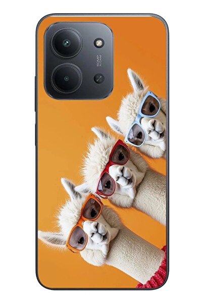 Le Balvo Redmi 15C Uyumlu Lamalar Baskılı Silikon Kılıf