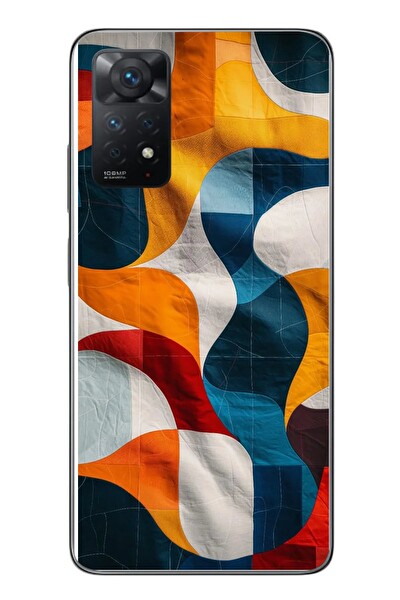 Le Balvo Redmi Note 11 Pro 4G Uyumlu Modern Desenler Baskılı Silikon Kılıf