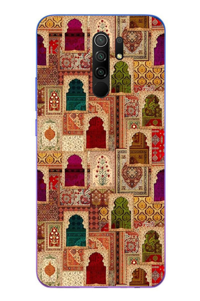 Le Balvo Redmi 9 Uyumlu Seccadeler Baskılı Silikon Kılıf