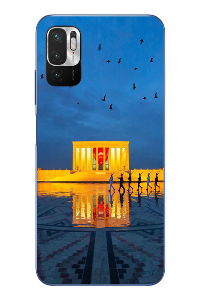 Le Balvo Redmi Note 10 5G Uyumlu Anıtkabir Baskılı Silikon Kılıf
