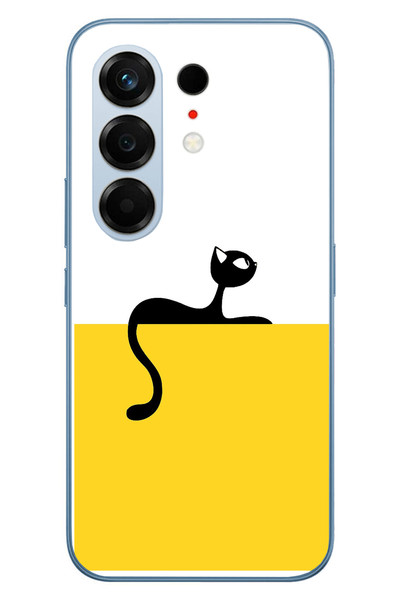 Le Balvo Tecno Camon 50 Ultra Uyumlu Dişi Kedi Baskılı Silikon Kılıf