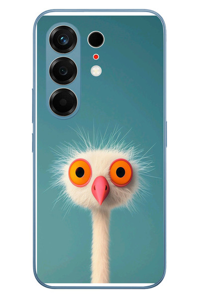 Le Balvo Tecno Camon 50 Ultra Uyumlu Şaşkın Hayvan Baskılı Silikon Kılıf