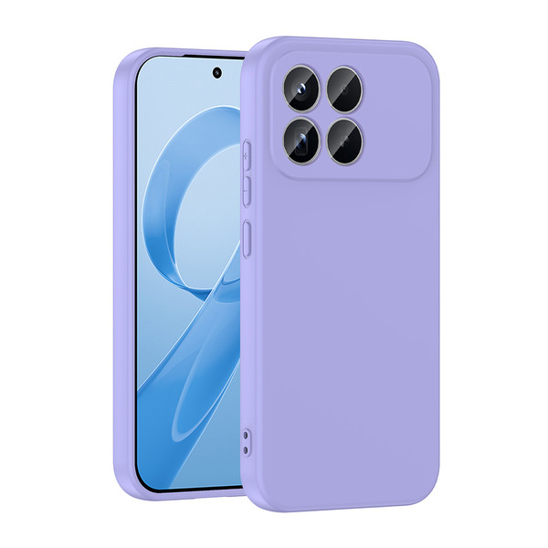 Başkenttekno Xiaomi Poco F8 Pro Uyumlu Kılıf Kamera Korumalı Mara Lansman Kapak Lila