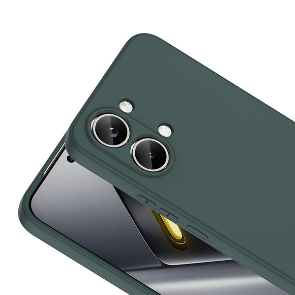 Başkenttekno Xiaomi Poco X8 Pro Max Uyumlu Kılıf Kamera Korumalı Mara Lansman Kapak Koyu Yeşil