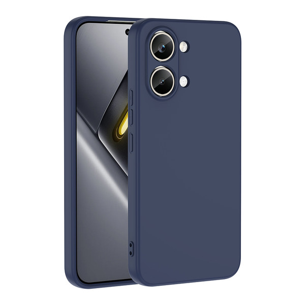 Başkenttekno Xiaomi Poco X8 Pro Max Uyumlu Kılıf Kamera Korumalı Mara Lansman Kapak Lacivert
