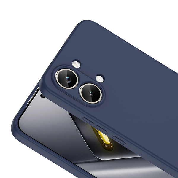 Başkenttekno Xiaomi Poco X8 Pro Max Uyumlu Kılıf Kamera Korumalı Mara Lansman Kapak Lacivert