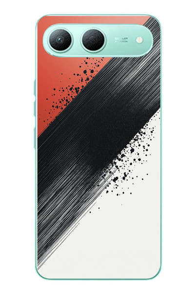 Le Balvo Tecno Spark 40 5G Uyumlu Renk Paleti Baskılı Silikon Kılıf