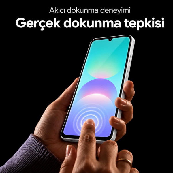 Engo Samsung Galaxy A08 Uyumlu Ekran Koruyucu SM-A085F Nano Parlak 9H Kırılmaz Esnek Cam Çizilmeye Dayanıklı Şeffaf