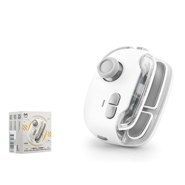Hadron MB03 Memo Hall Analog Makro Titreşimli Bluetooth 5.0 400 mAh Beyaz Mobil Oyun Joysticki