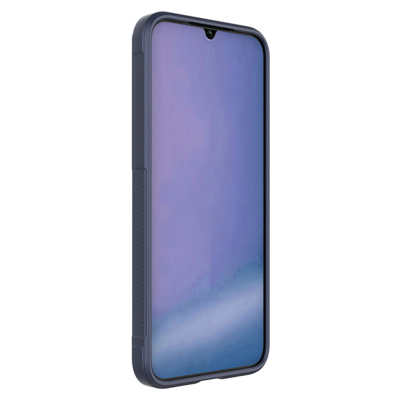 Başkenttekno Xiaomi Redmi 15C 4G Kılıf Esnek TPU Oyuklu Arka Yüzey Tasarımlı Etnik Silikon Kapak Lacivert
