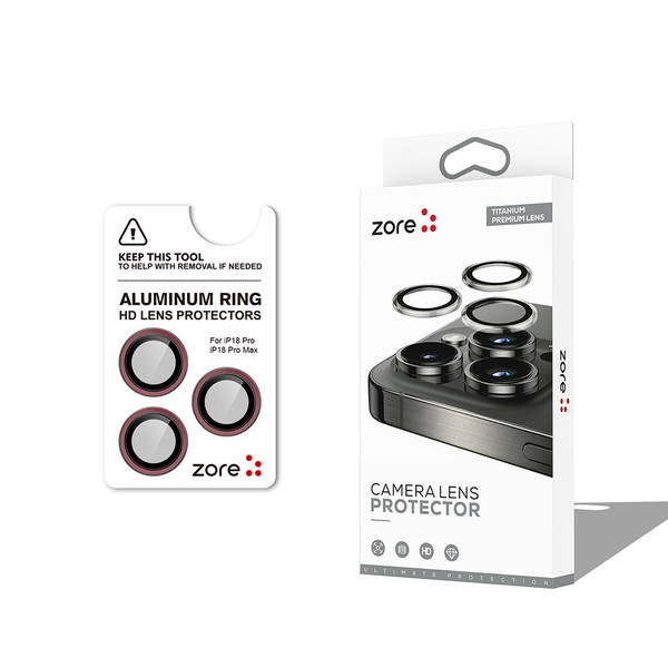 Başkenttekno iPhone 18 Pro Max CL-12 Premium Safir Parmak İzi Bırakmayan Anti-Reflective Kamera Lens Koruyucu Mavi