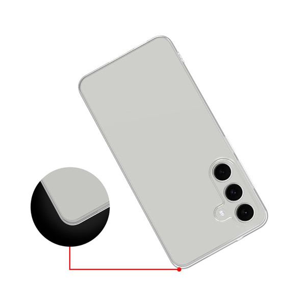 Başkenttekno Samsung Galaxy S26 FE Kılıf Kamera Korumali Süper Silikon Kapak Şeffaf