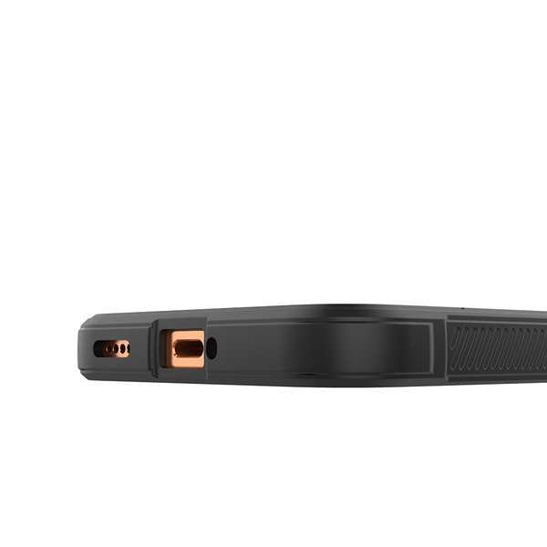 Başkenttekno Xiaomi Poco X8 Pro Max Kılıf Esnek TPU Oyuklu Arka Yüzey Tasarımlı Etnik Silikon Kapak Siyah
