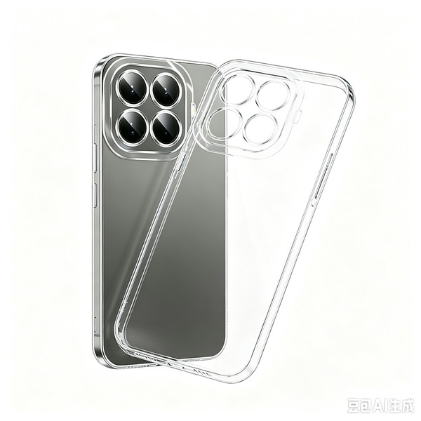 Başkenttekno Xiaomi 17T Kılıf Kamera Korumali Süper Silikon Kapak Şeffaf