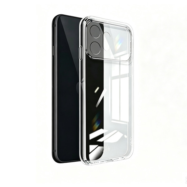 Başkenttekno Honor 600 5G Kılıf Kamera Korumali Süper Silikon Kapak Şeffaf