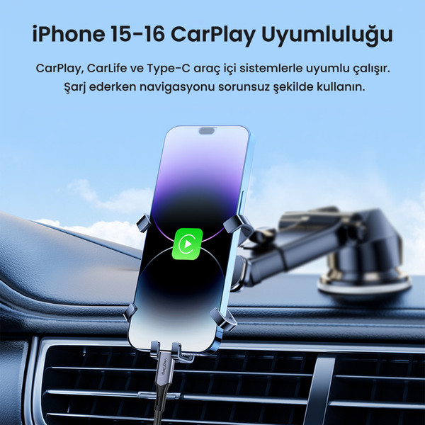 Veggieg USB 3.2 Gen 2 Type-C USB-C 100W 10Gbps 4K 60Hz 50 CM Şarj Kablosu