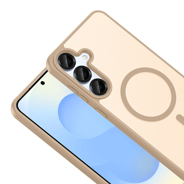 Başkenttekno Samsung Galaxy A37 Kılıf Mat Magsafe Şarj Özellikli Hassas Butonlu Renkli Yumuşak Kenarlı Premium Babet Kapak