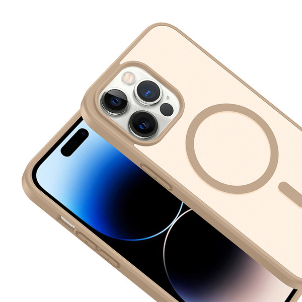 Başkenttekno iPhone 13 Pro Max Kılıf Mat Magsafe Şarj Özellikli Hassas Butonlu Renkli Yumuşak Kenarlı Premium Babet Kapak