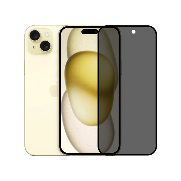 Safeus iPhone 15 Tam Kaplayan Antidust Hayalet Ekran Koruyucu Cam