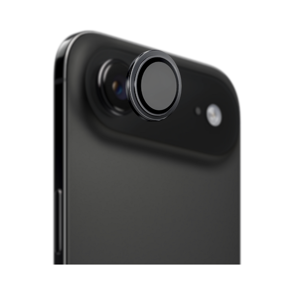 Safeus iPhone 17 Air ile Uyumlu Safir Temperli Kamera Lens Koruyucu Uzay Siyahı