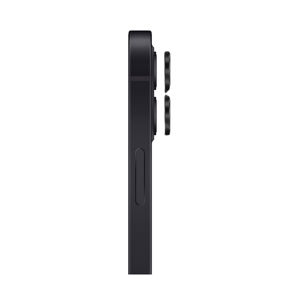 Safeus iPhone 12 ile Uyumlu Safir Temperli Kamera Lens Koruyucu Siyah