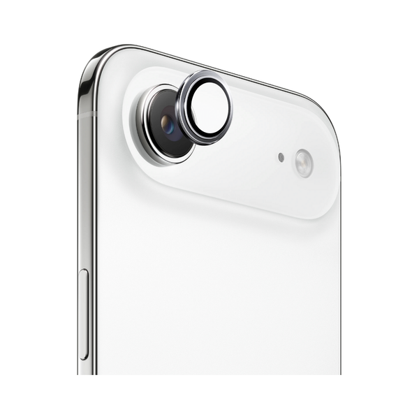 Safeus iPhone 17 Air ile Uyumlu Safir Temperli Kamera Lens Koruyucu Pamuk Beyazı Beyaz
