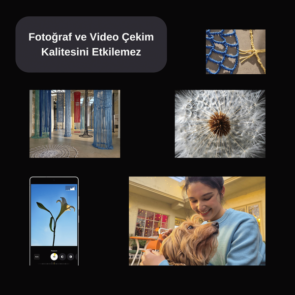 Safeus Samsung S25 Ultra ile Uyumlu Safir Temperli Kamera Lens Koruyucu Titanyum Mavi