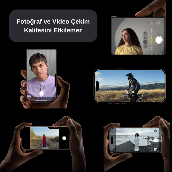 Safeus iPhone 11 ile Uyumlu Safir Temperli Kamera Lens Koruyucu Kırmızı