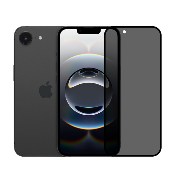 Safeus iPhone 16E Tam Kaplayan Antidust Hayalet Ekran Koruyucu Cam