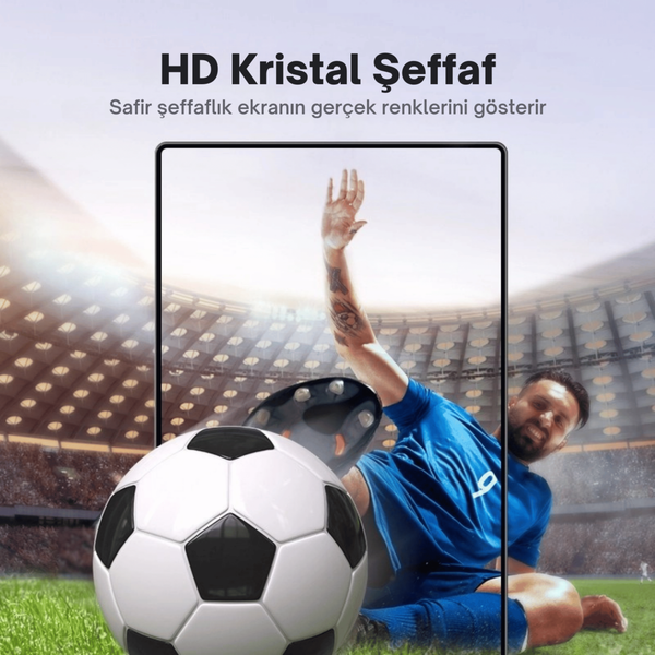 Safeus Samsung Galaxy S26 Tam Kaplayan Antidust Ekran Koruyucu Cam