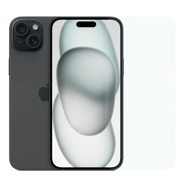 Safeus iPhone 15 Dust Proff Çerçevesiz Ekran Koruyucu Cam