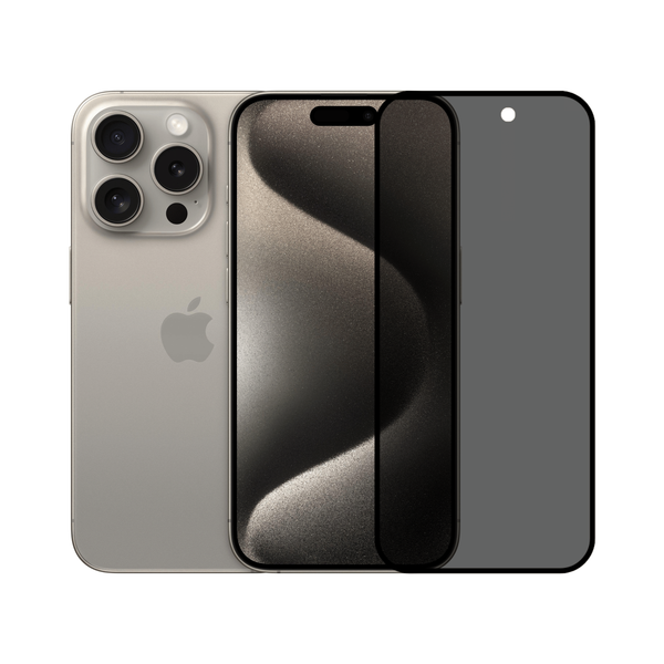 Safeus iPhone 15 Pro Max Tam Kaplayan Antidust Hayalet Ekran Koruyucu Cam