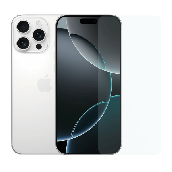 Safeus iPhone 16 Pro Max Dust Proff Çerçevesiz Ekran Koruyucu Cam