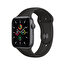 Apple Watch SE 44MM Uzay Grisi Alüminyum Kasa Siyah Spor Kordon MYDT2TU A