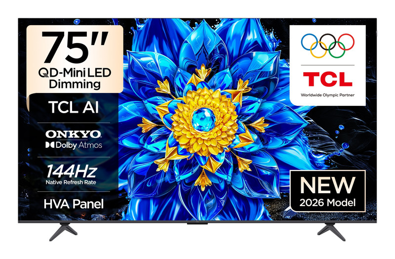 TCL 75P8LGTV 75 inç 190 Ekran 4K UHD Google QLED TV Televizyon